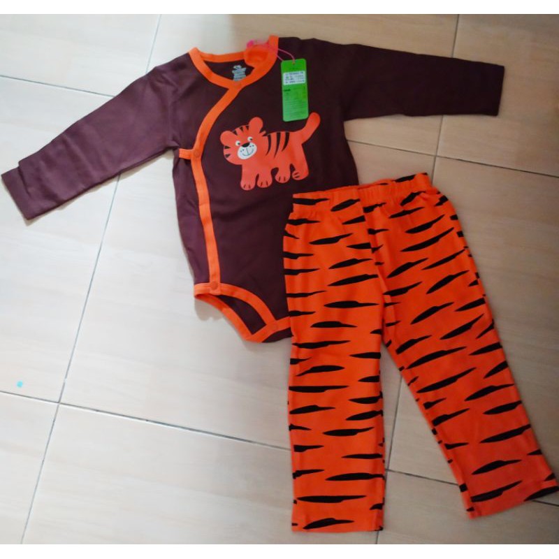 baju piyama bayi 24m romper jumper celana baby