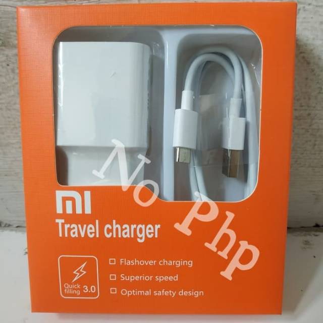 CHARGER XIOMI POCOPHONE F1 MI5X  MI5 A2 MI4C  (MDY-08-EI) USB TYPE C