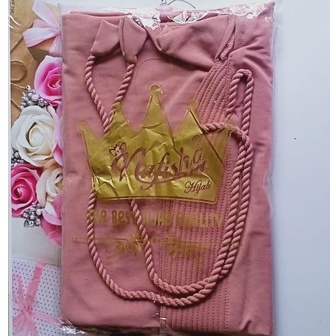 Jilbab Instan Bergo pad Tali Kepang By Nafisha Hijab-SALEM