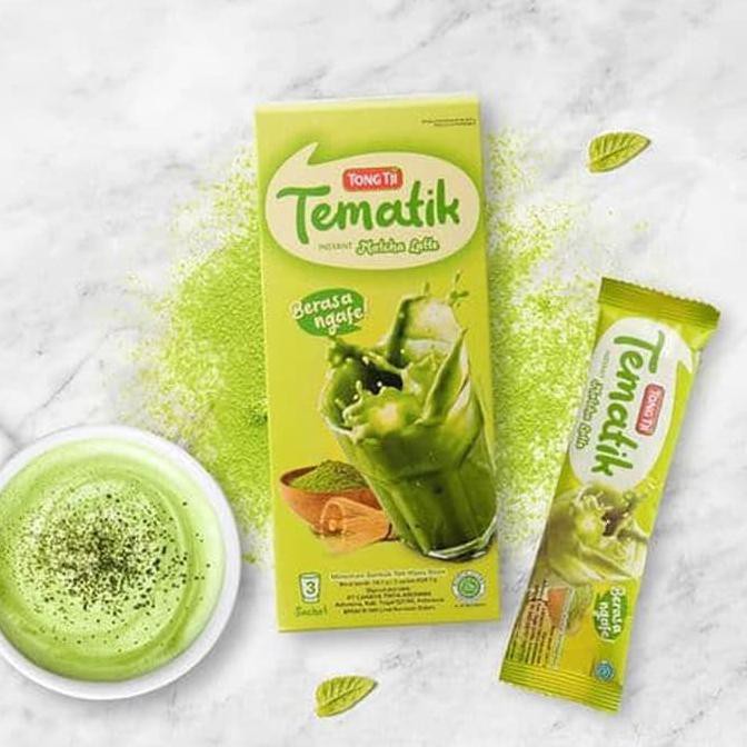 

READY STOCK Tong Tji Tematik Instant Matcha Latte Sachet 24 gram TH129