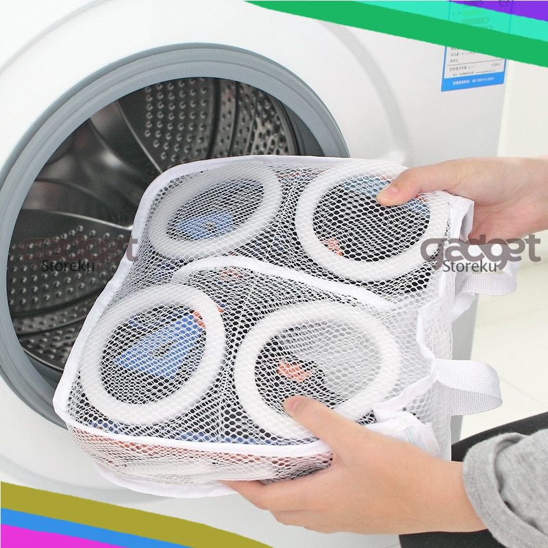 Mes Kantong Mesin Cuci Laundry Sepatu - Kantung Mes Mesin Cuci Washing Mesh Bag