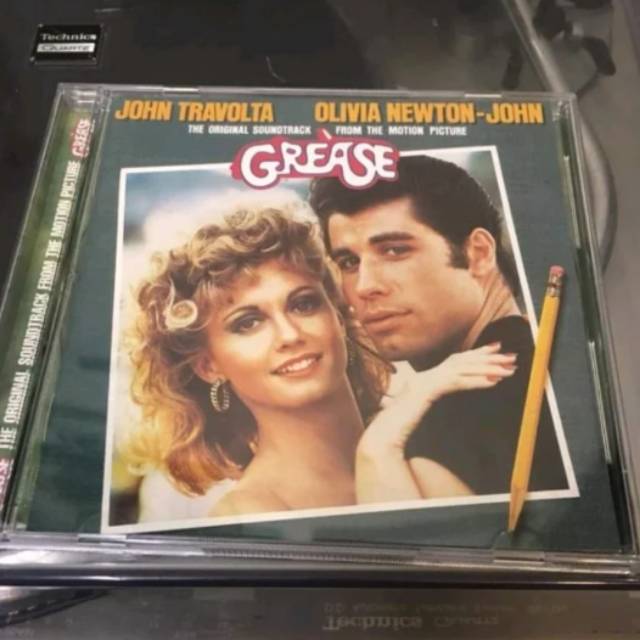 CD OST Grease movie film john travolta olivia newton original soundtrack vcd kaset vinyl backsound