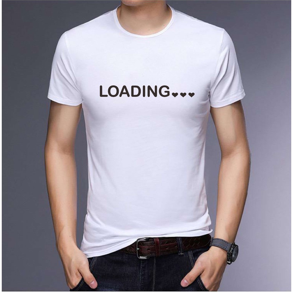 BS/COD/BAJU KAOS TANGAN PENDEK LOADING PRIA REALPICTURE