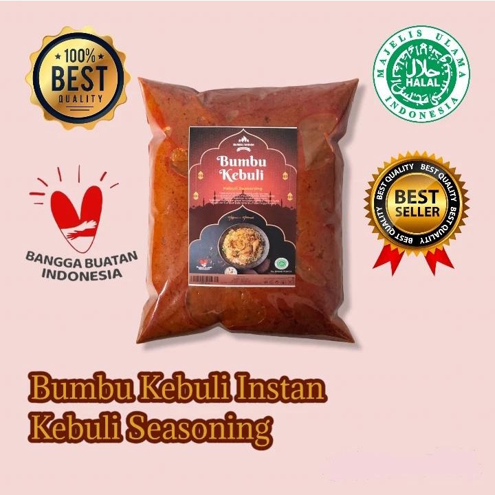 

BARU!!! BUMBU KEBULI INSTANT / INSTANT KEBULI SEASONING 500 GR