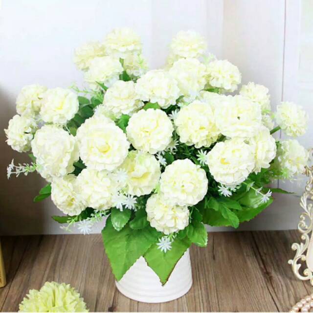 Hydrangea bunga artificial