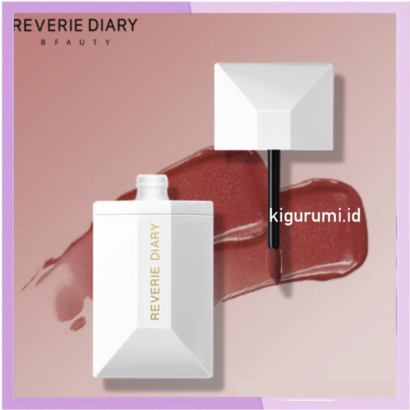 REVERIE DIARY Lipstick Diamond Velvet Matte Lipstik 8 Best Color Berfungsi Menutupi Area Bibir Yang Gelap RV003