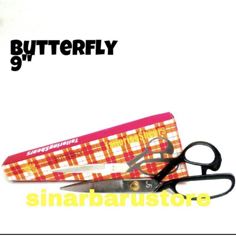 

Gunting Kain Besi "Butterfly" 9 Inchi
