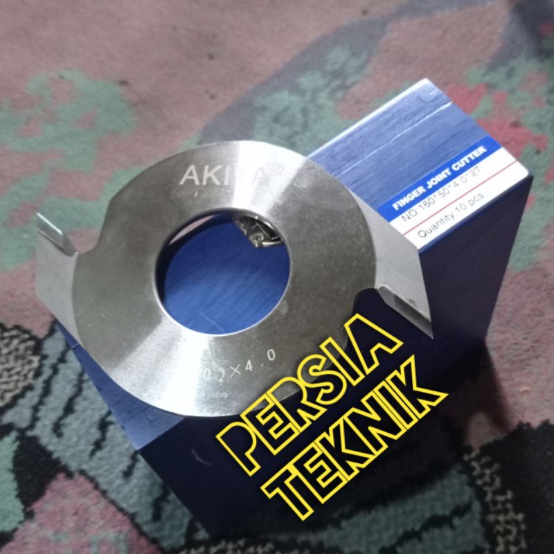 Mata Pisau Finger Joint Cutter AKITA 160 x 50 x 4.0 x 2 T