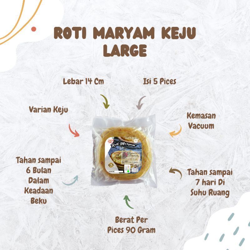 

ROTI MARYAM KEJU LARGE