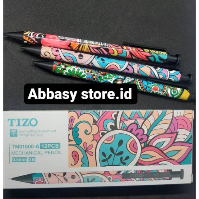 

TIZO PENSIL MEKANIK 2B (0,5MM)