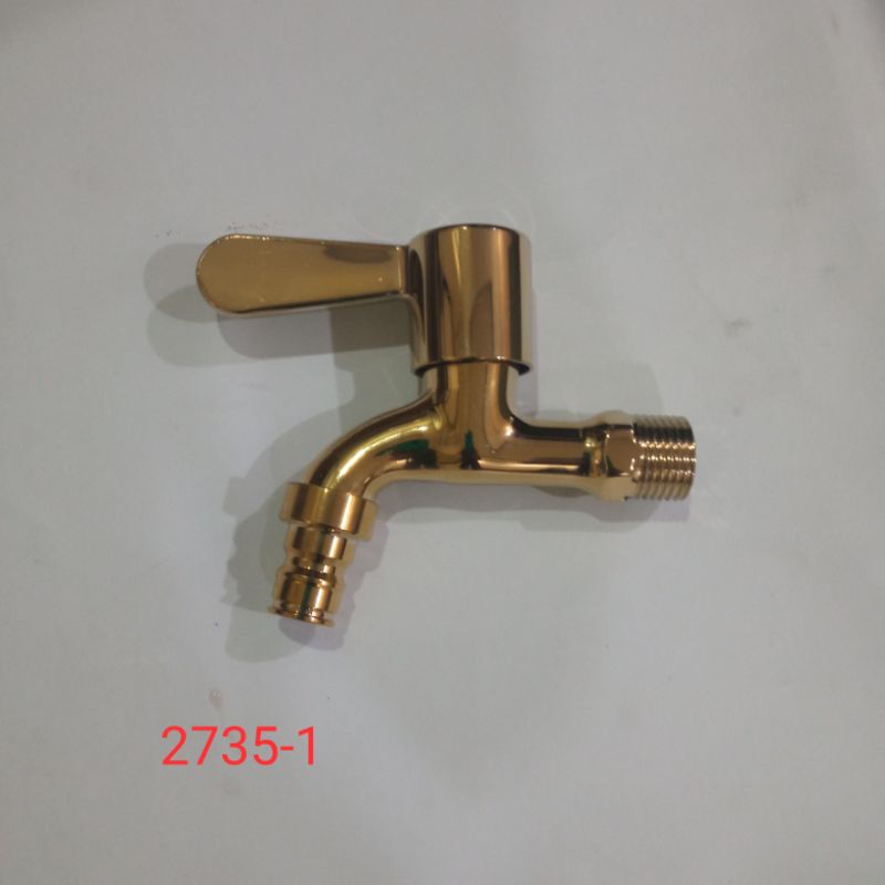 Kran Air Tembok Dan Taman - 1/2 Inch - High Quality Warna Gold