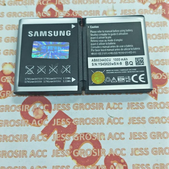 Baterai Original Samsung Galaxy Star S5230 , S5233 , U940 , AB603443CU