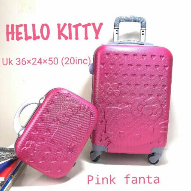 Promo  Koper hello kitty pink fanta promoo