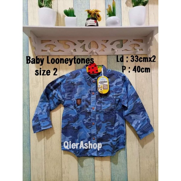 Kemeja anak baby looneytones/DYL/Colours baby kids icon