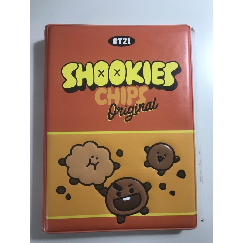 

SHOOKIE CHIPS ORGINAL BT21 NOTEBOOK