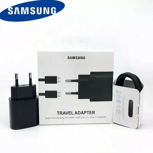 CHARGER SAMSUNG TIPE C TYPE C FAST CHARGING ORIGINAL 100% 25 WATT