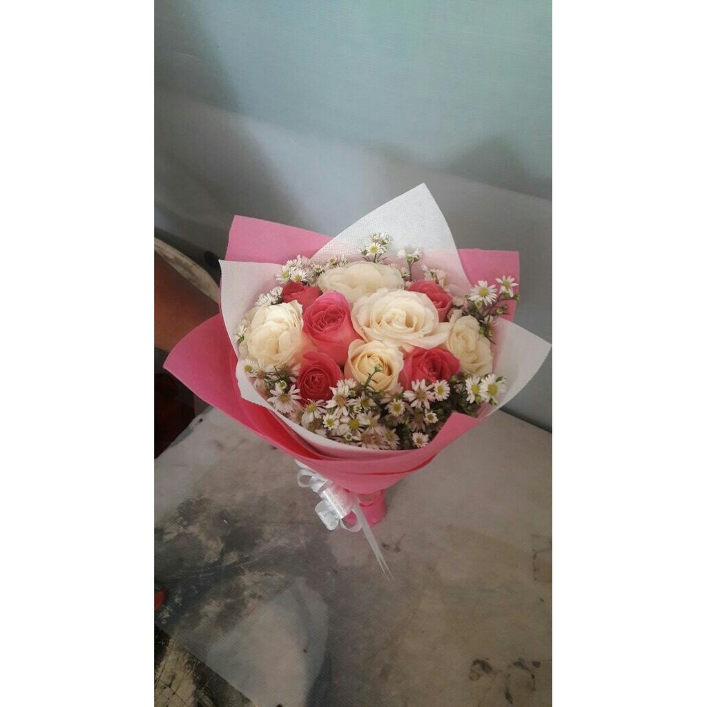 Bunga Wisuda / Buket Bunga / Buket Bunga Wisuda / Buket Mawar Asli