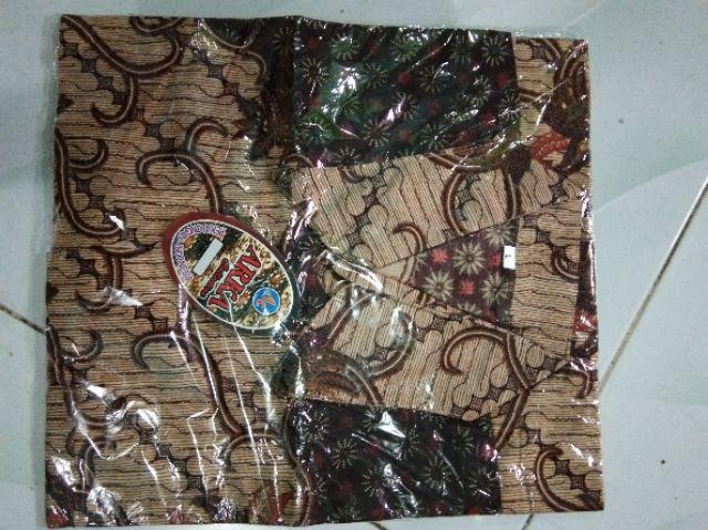 Kemeja Batik Pria Modern Motif Seno Sakty