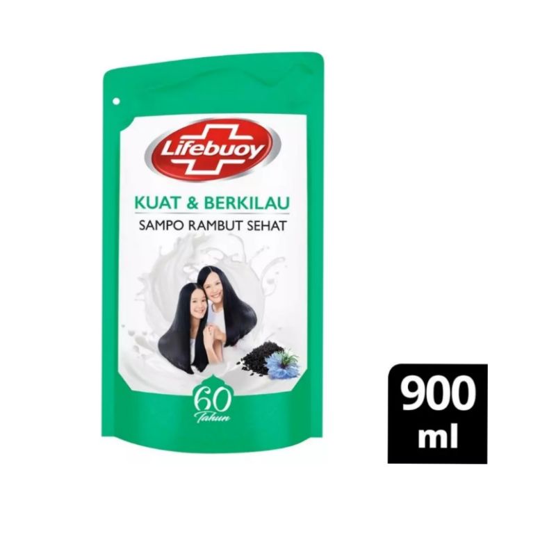 LIFEBUOY Shampoo Refill 900ml