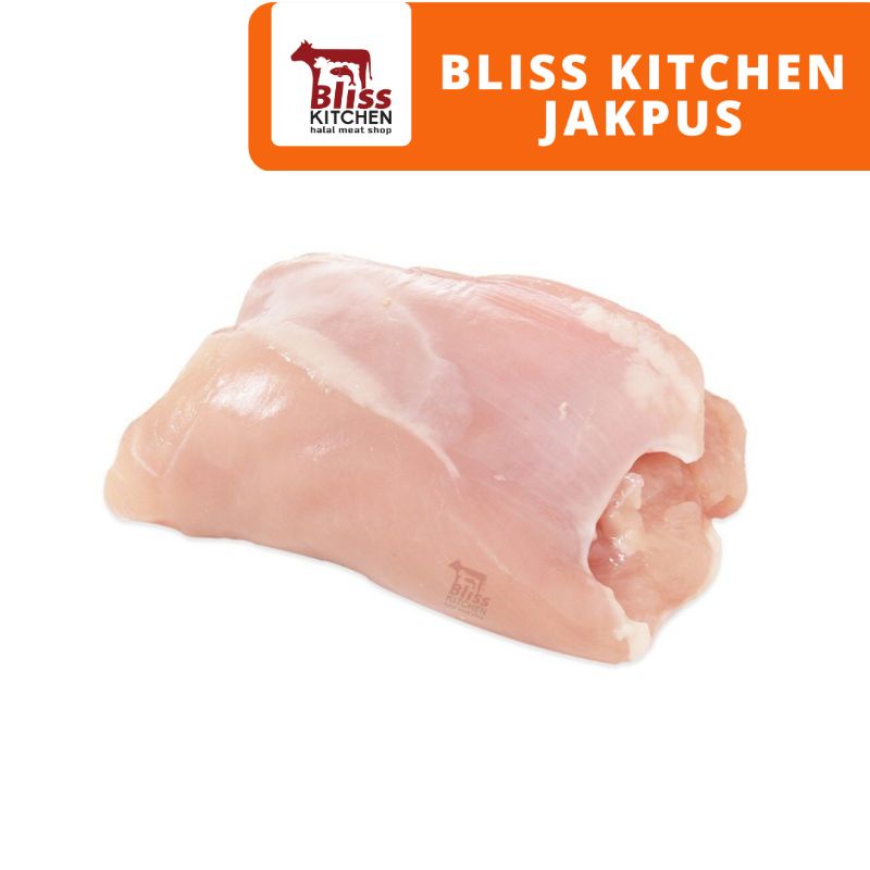 

Boneless Chicken Leg Skinless / Paha Ayam Fillet Tanpa Kulit 1kg
