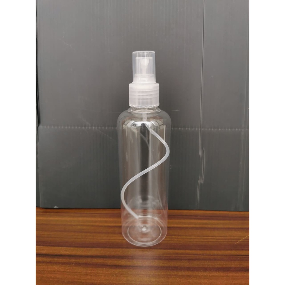 Botol SPRAY PET 250 ml 250ml Bening Clear Transparan