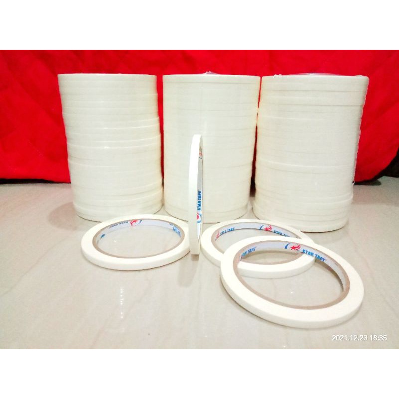 

lakban kertas masking tape 6 mm x 20 meter star tape -1 pcs