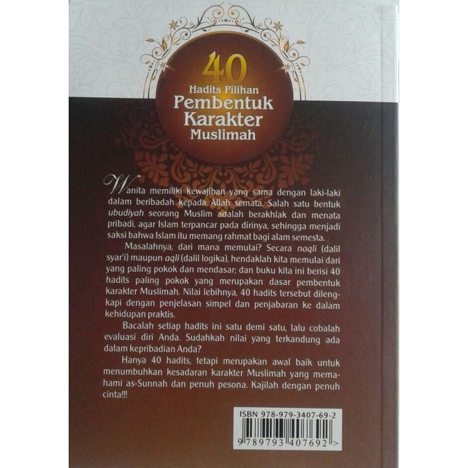 Buku 40 Hadits Pilihan Pembentuk Karakter Muslimah - Darul Haq