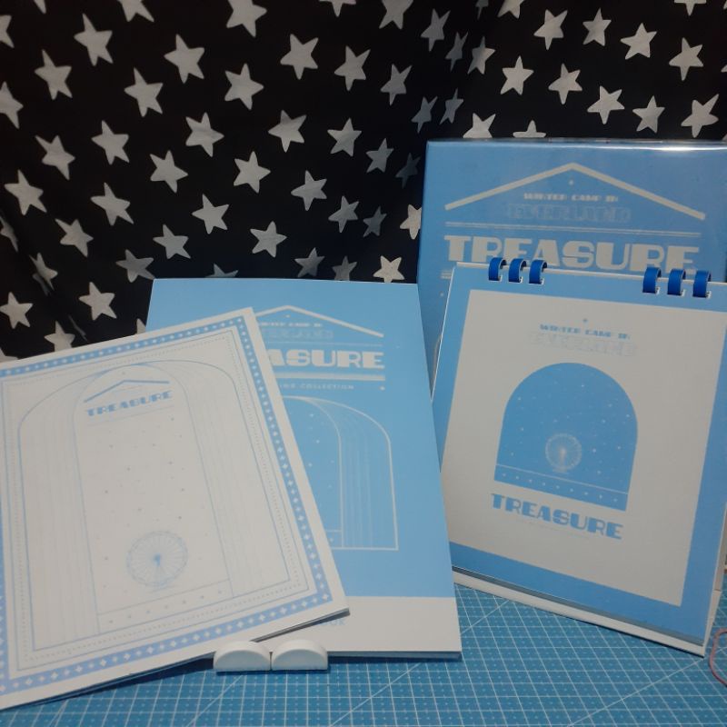 TREASURE WELCOMING COLLECTION 2022 WINTER CAMP IN EVERLAND BOX + PHOTOBOOK + DESK CALENDAR + MINI BR