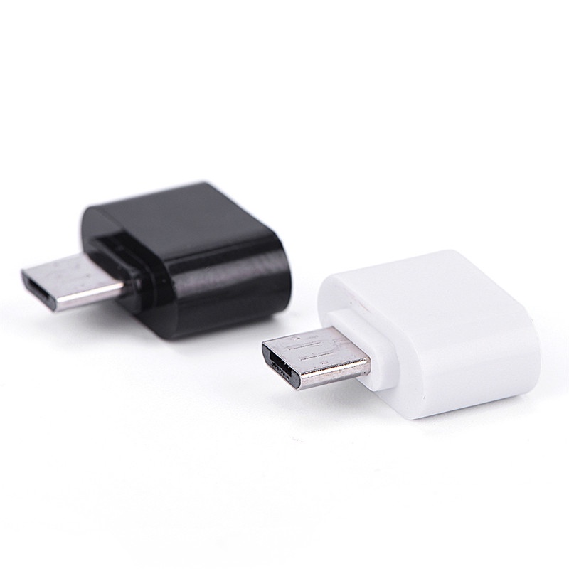 (LUCKID) Kabel Adapter OTG Micro USB Ke USB Untuk Tablet PC Android Samsung Xiaomi HTC SONY