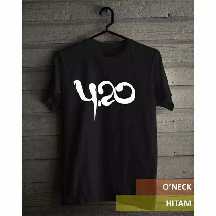 Kaos Baju Obral Combed 30s Distro 420 4 20 Polos Custom Fourtwnty Band