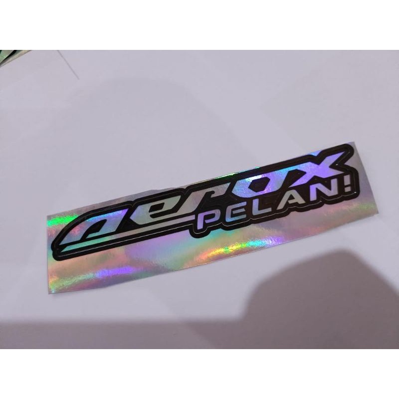 Sticker Hologram Sticker Motor Variasi PELAN Dan Variasi Motor Lain