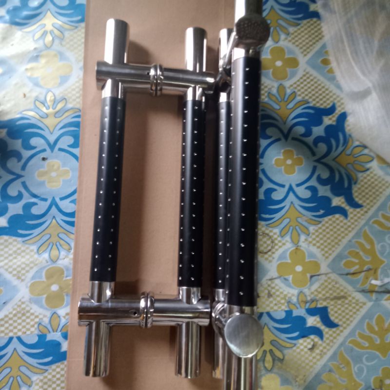 Gagang pintu minimalis Tarikan pintu stenlis steel panjang 60cm Hendel pintu tembus