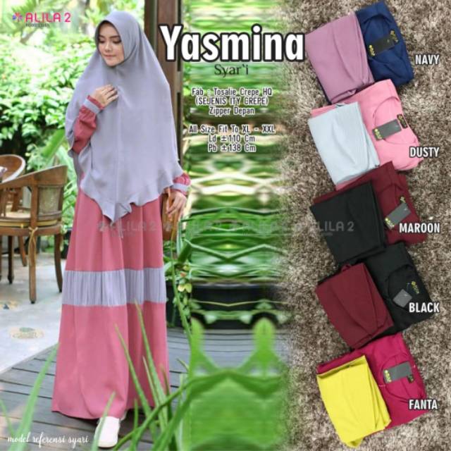 Syar'i YASMINA ORIGINAL BY ALILA