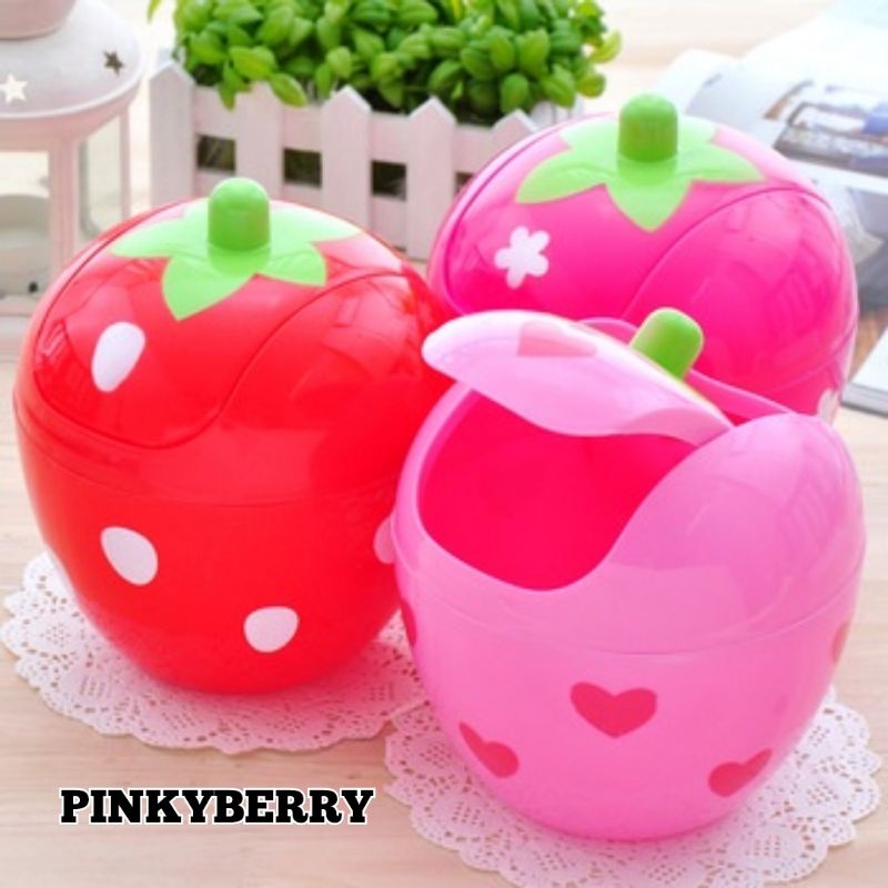 Tempat Sampah Meja Strawberry AP0939