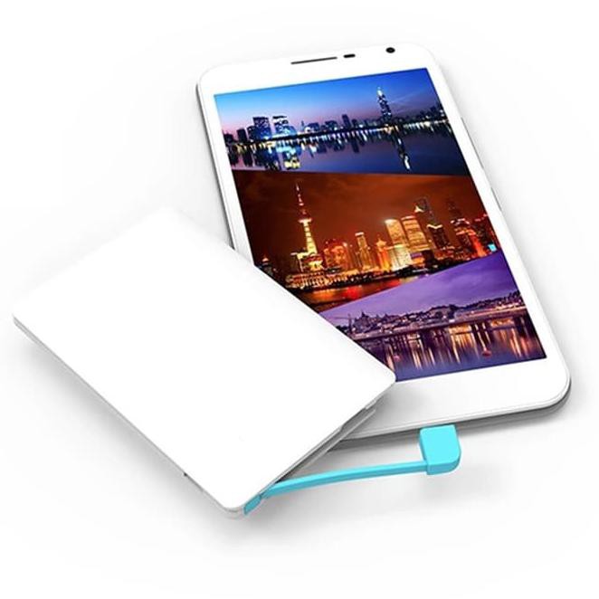 Laris Super Mini Powerbank Kecil Tipis Mungil Simple Power Bank 3200Mah Pas , C@Ffdan....