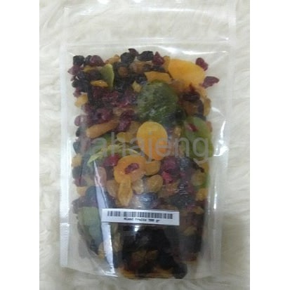 

Buah kering MIX (aprikot,kiwi, cranberry, kismis hitam dan emas) 500gr
