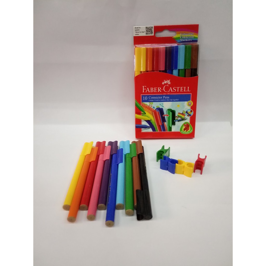 

Connector Pen FaberCastell 10 warna