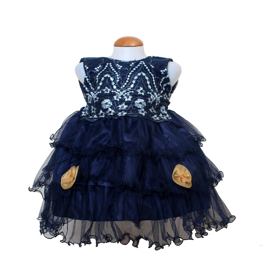 Dress Kids Wanda/Dress Princess Anak Bayi 1-3th/Baju Terusan Dress Pesta Anak Murah/Casual Dress Ana