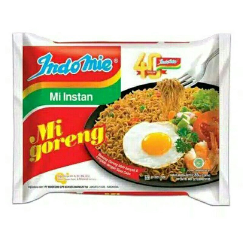 

Indomie Goreng 85gr(SATUAN)