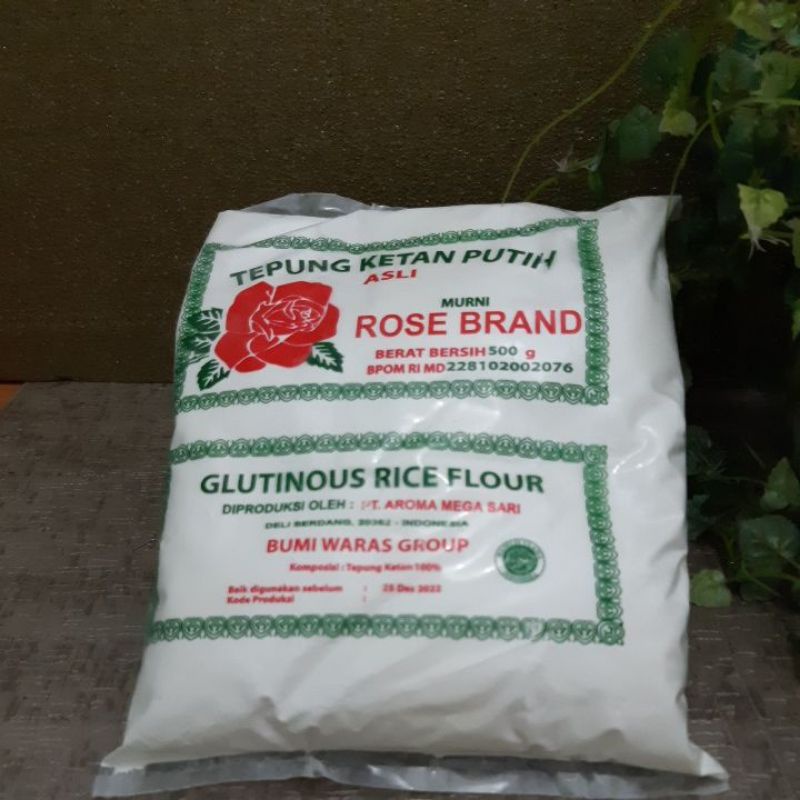

tepung ketan putih rosebrand 500gr