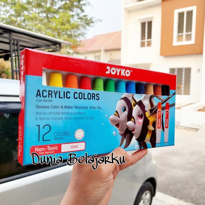 

PERALATAN MELUKIS CAT AKRILIK / ACRYLIC TITI SET 12ML ALAT LUKIS