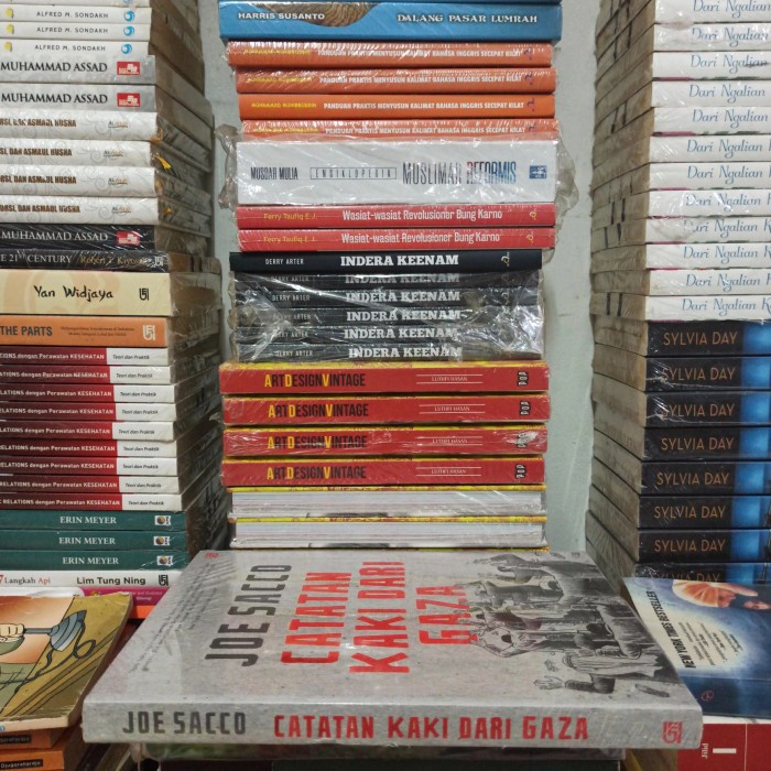 

PROMO!!! BUKU ORIGINAL JOE SACCO CATATAN KAKI DARI GAZA TERMURAH