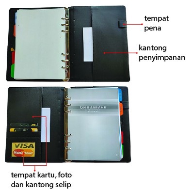 

Update Buku Agenda Kerja Binder Mekanik Cover Kulit Size Buku A5 Bmb01 Hemat