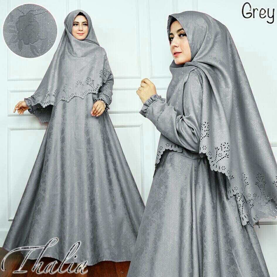 Busana Muslim Gamis Pesta Modern Mewah Syari Syar'i Baju Muslim Wanita Cewek