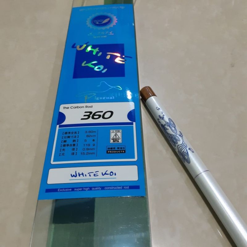 tegek iguruai white koi 360