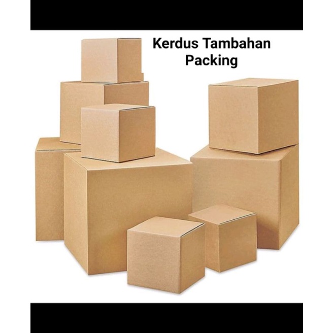 

tambahan packing kerdus untuk exstra keamanan