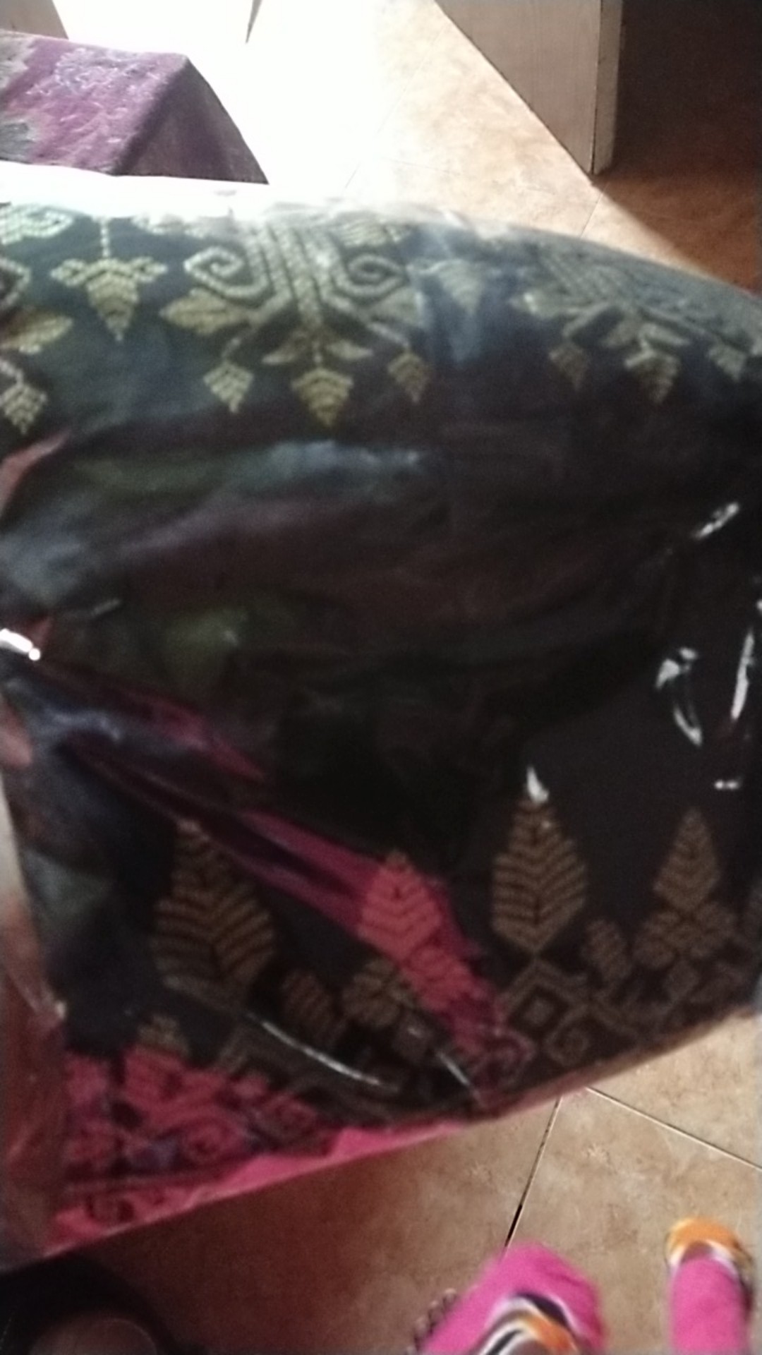 Nivana Batik Kemeja Prada Anjani Emas & Perak| Panjang | Baju Atasan Pria Modern