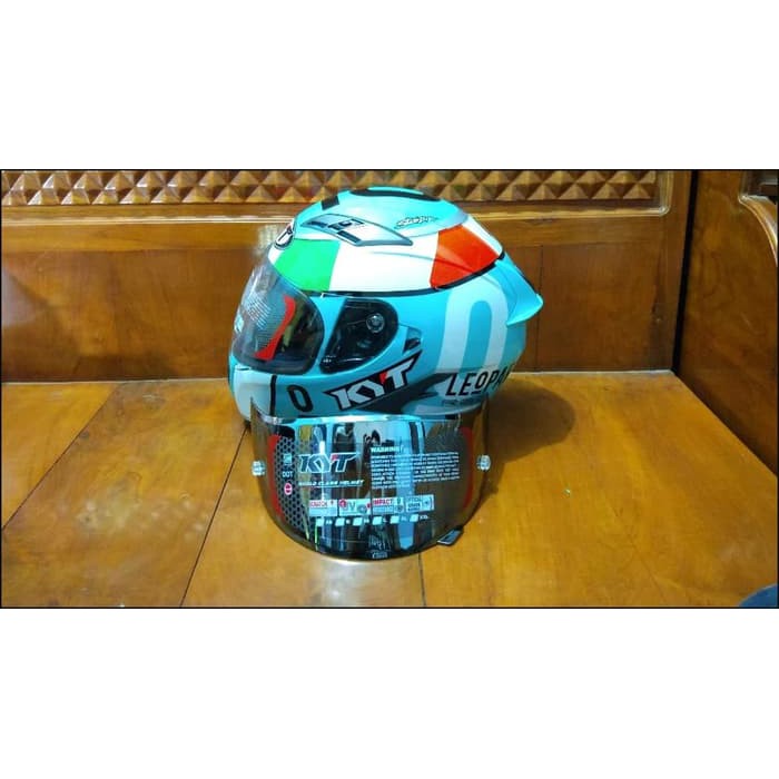 Visor Iridium Vendetta Silver / Blue