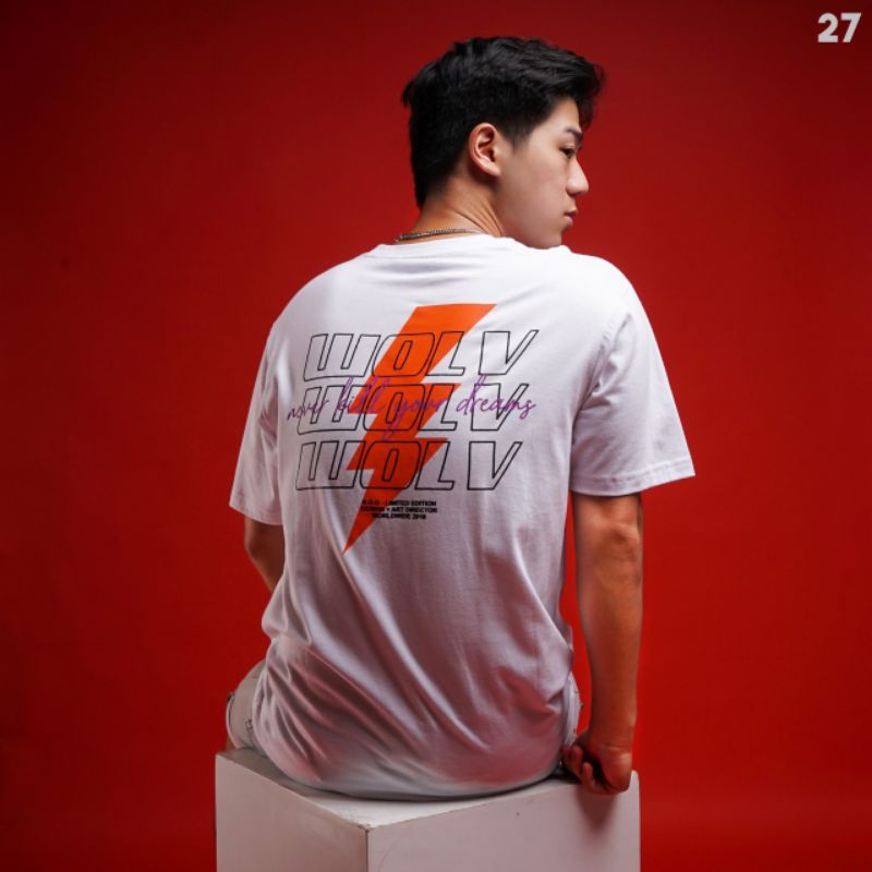 KAOS TSHIRT WOLV STREETWEAR ORIGINAL