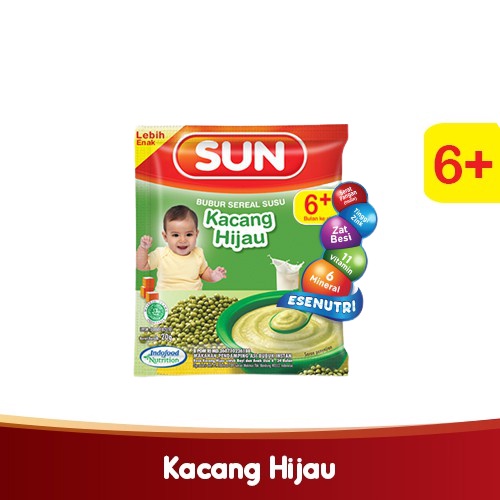 Promina Dan SUN Bubur Tim Bayi Cereal SACHET 20gr 25gr Makanan mpasi Baby 6+ 8+ 9+